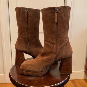 Brand new Anthropologie Angel Alarcon boots. Size 10